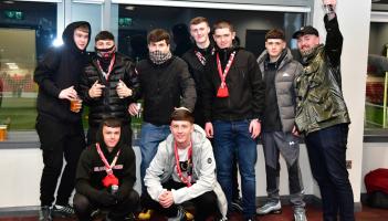 IN PICTURES: Fans at Brandywell for Derry's opening game against Sligo