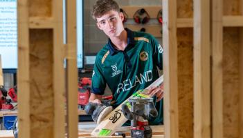 NWRC student hailed as &lsquo;inspiration&rsquo; after Cricket World Cup campaign with Ireland