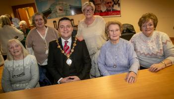 IN PICTURES: Mayor praises "shining example" of community spirit at Derry's Rath Mor 50+ Club
