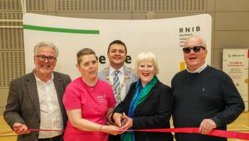 A legenDerry turnout at Foyle Arena for RNIB NI Technology Fair