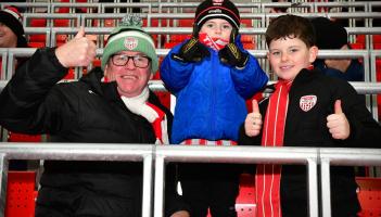 IN PICTURES: Derry City fans witness another Brandywell 'late, late show'