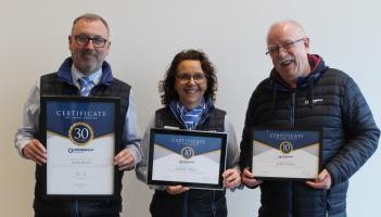 County Derry company honours long serving employees