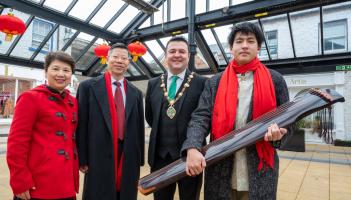 IN PICTURES: Mayor welcomes Chinese Consul General to Derry to mark Lunar New Year