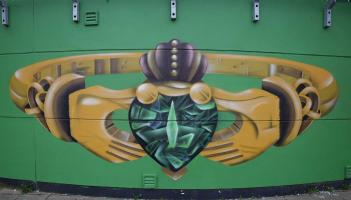 New Claddagh mural joins Derry&rsquo;s famed street art trail
