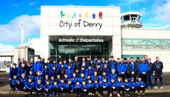Limavady Youths enjoy trip of a lifetime to Premier League team Wolves