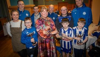 IN PICTURES: Culmore Youth Football Club honoured for landmark 2025 season