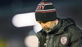 &ldquo;We&rsquo;ll take this on the chin and move on&rdquo; - Derry manager Lynch