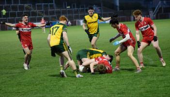 IN PICTURES: Derry U20s fall short against Donegal at Celtic Park