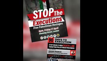 Call to stop executions of Palestinian Prisoners