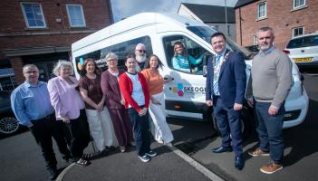 New community minibus launched in Derry as part of PeacePlus Funded Programme &ndash; Skeoge United