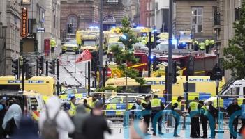 Man arrested after car ploughs into crowds of people at Liverpool victory parade
