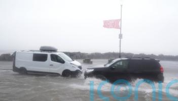 Storm Amy: Man dies in Letterkenny and hundreds of thousands without power across Ireland