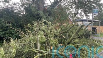 34,000 homes left without power as Storm Amy sweeps country
