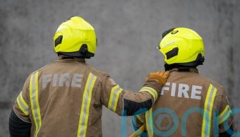 Over 50 firefighters tackle blaze in Co Armagh village