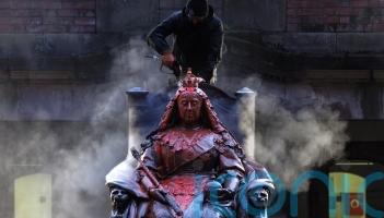 Statue of Queen Victoria in hospital complex vandalised in paint attack