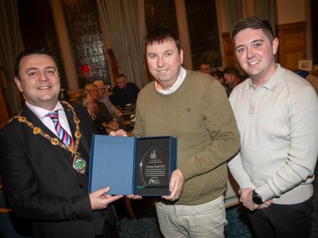 IN PICTURES: Derry's Guildhall hosts special reception for local tennis champions