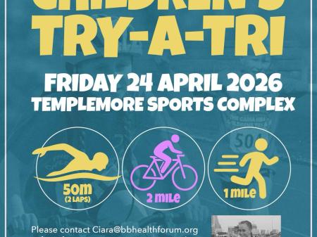 Call for Derry schools to sign up for 2026 Caina Healey Children&rsquo;s Try-a-Tri