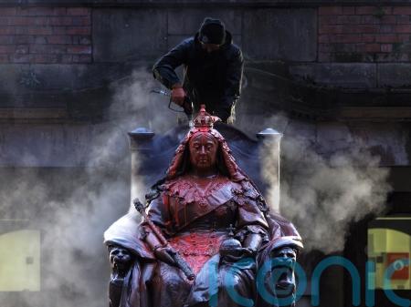 Statue of Queen Victoria in hospital complex vandalised in paint attack