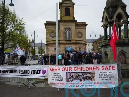 Rally in Coleraine hears concerns around immigration