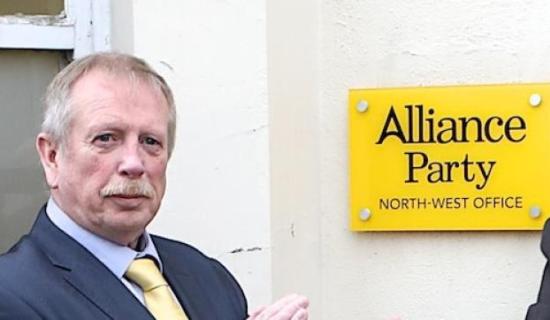 'We look&nbsp;forward very much to stronger representation in Derry-Strabane in future elections' - Philip McKinney, Alliance 