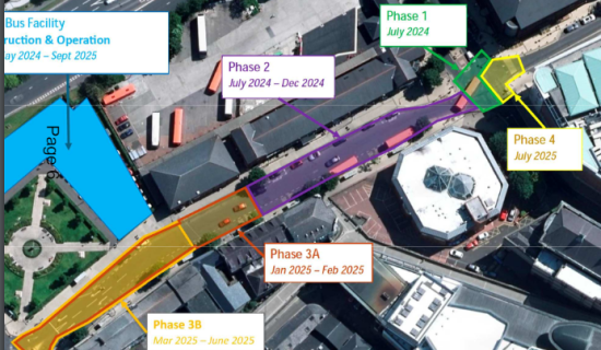 Derry&rsquo;s Foyle Street set to close for major works lasting 12 months