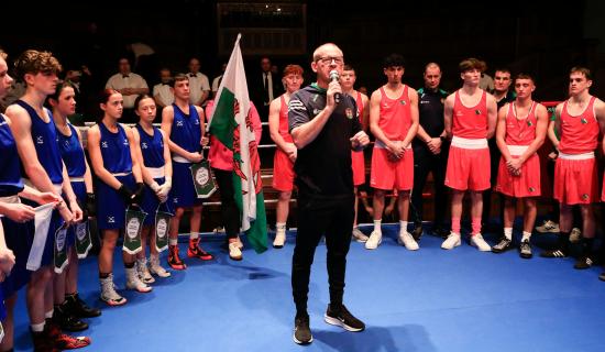 IN PICTURES: Memorable night of boxing at Derry's Guildhall