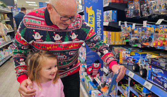 Generosity of County Derry shoppers brings festive magic to hundreds of families