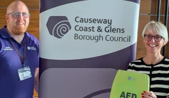 Causeway Council launch new defibrillator initiative