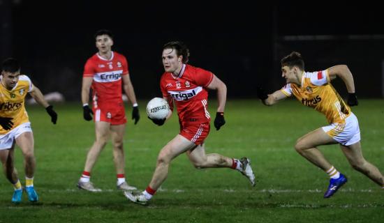 Debutants shine as Derry ease past Antrim at Owenbeg