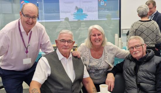 IN PICTURES: Western Trust leadership joins volunteers to celebrate year of service and dedication