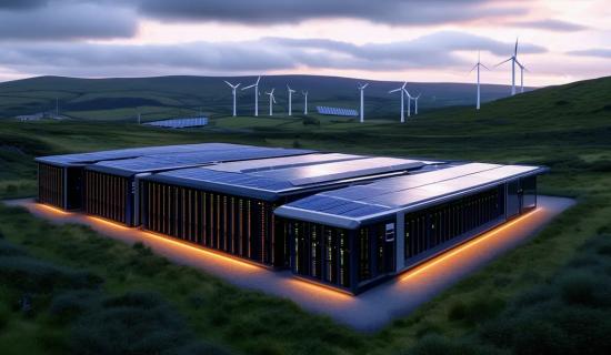 Data centre data centre&nbsp; - the first stage of the Atlantic Hub development at Foyle Port.