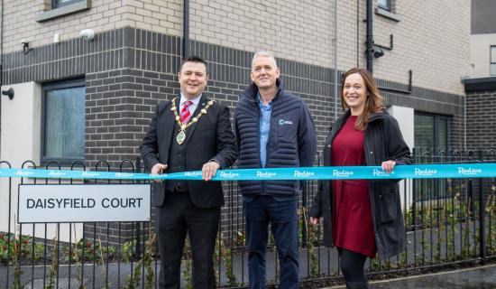 Radius Housing marks completion of new 40-home development in Derry