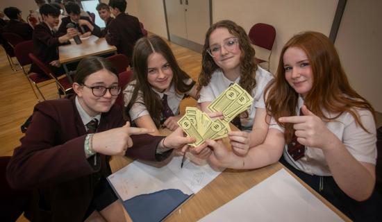 IN PICTURES: Foyle College students get down to business with AIB NI mentorship