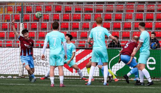 IN PICTURES: Institute hit Armagh City for six in Brandywell blitz