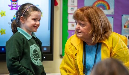 Children&rsquo;s Laureate brings &lsquo;Whole Wild World&rsquo; magic to Derry schools