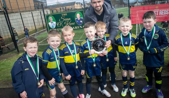 Silverware success for Derry clubs at&nbsp;Sean O&rsquo;Kane Memorial tournament