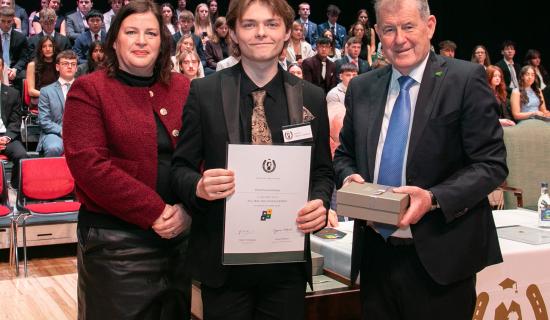 Derry students honoured at All Ireland scholarships award ceremony