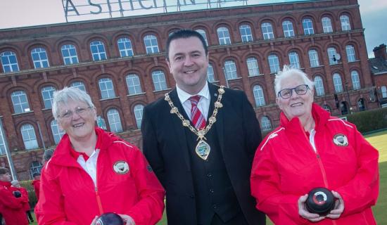 IN PICTURES: Celebrating the return to the green at Brooke Park Bowling Club in Derry