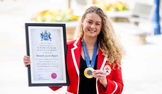 Freedom of the Borough Awarded to Co Derry Olympic Champion Hannah Scott