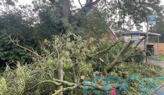 34,000 homes left without power as Storm Amy sweeps country