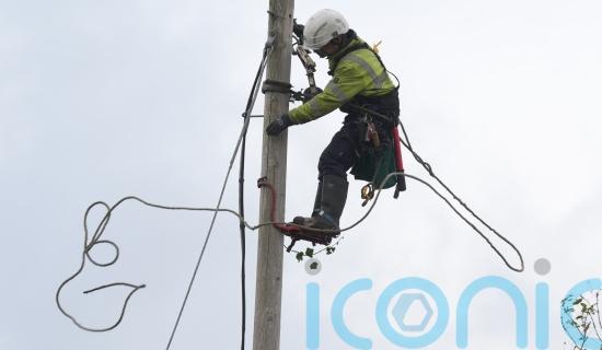 Restoration of power after Storm Amy could take until early next week