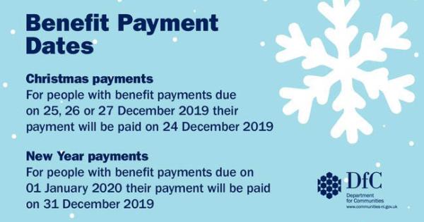 esa payment dates christmas 2020 Check Here For Important Information On Christmas Payment Dates For Your Benefits Derry Now esa payment dates christmas 2020 esa payment dates christmas 2020 Check Here For Important Information On Christmas Payment Dates For Your Benefits Derry Now esa payment dates christmas 2020