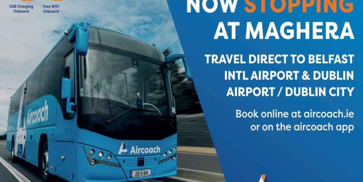 Aircoach announce extra services and stops for passengers on Belfast-Dublin routes
