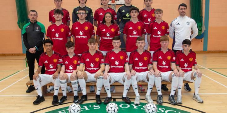 Manchester United Foundation goes 'from strength-to-strength' at St. Joseph&rsquo;s Boys School