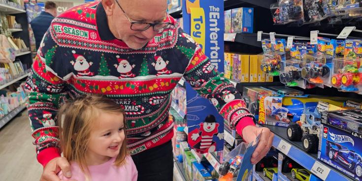 Generosity of County Derry shoppers brings festive magic to hundreds of families