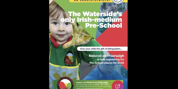 New Irish Medium Education primary school to open in Waterside 