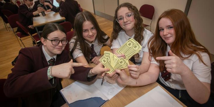 IN PICTURES: Foyle College students get down to business with AIB NI mentorship