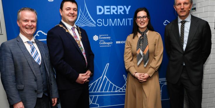 IN PICTURES: Civic and business leaders gather for Inaugural Derry Summit