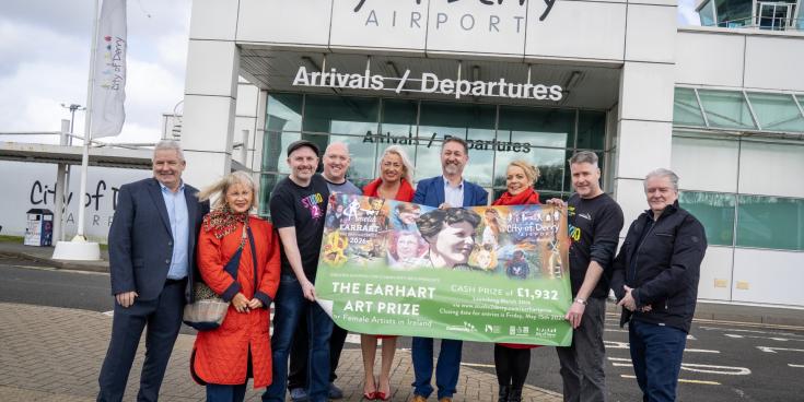 Earhart Art Prize 2026 celebrating the Female Artists of Ireland launched in Derry