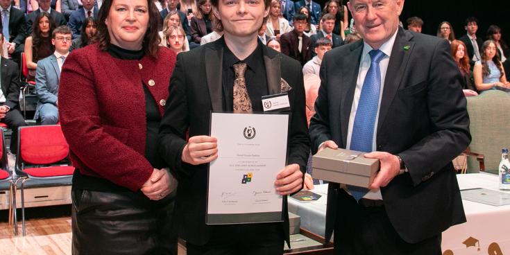 Derry students honoured at All Ireland scholarships award ceremony
